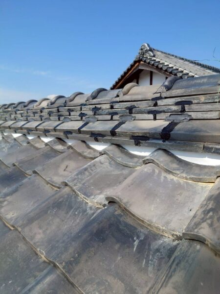 大津市にて築78年雨漏り修理〈瓦屋根漆喰打ち替え〉 施工後